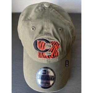 Cincinnati Bengals New Era Men's Olive 9Twenty Hat Cap‎ NWT